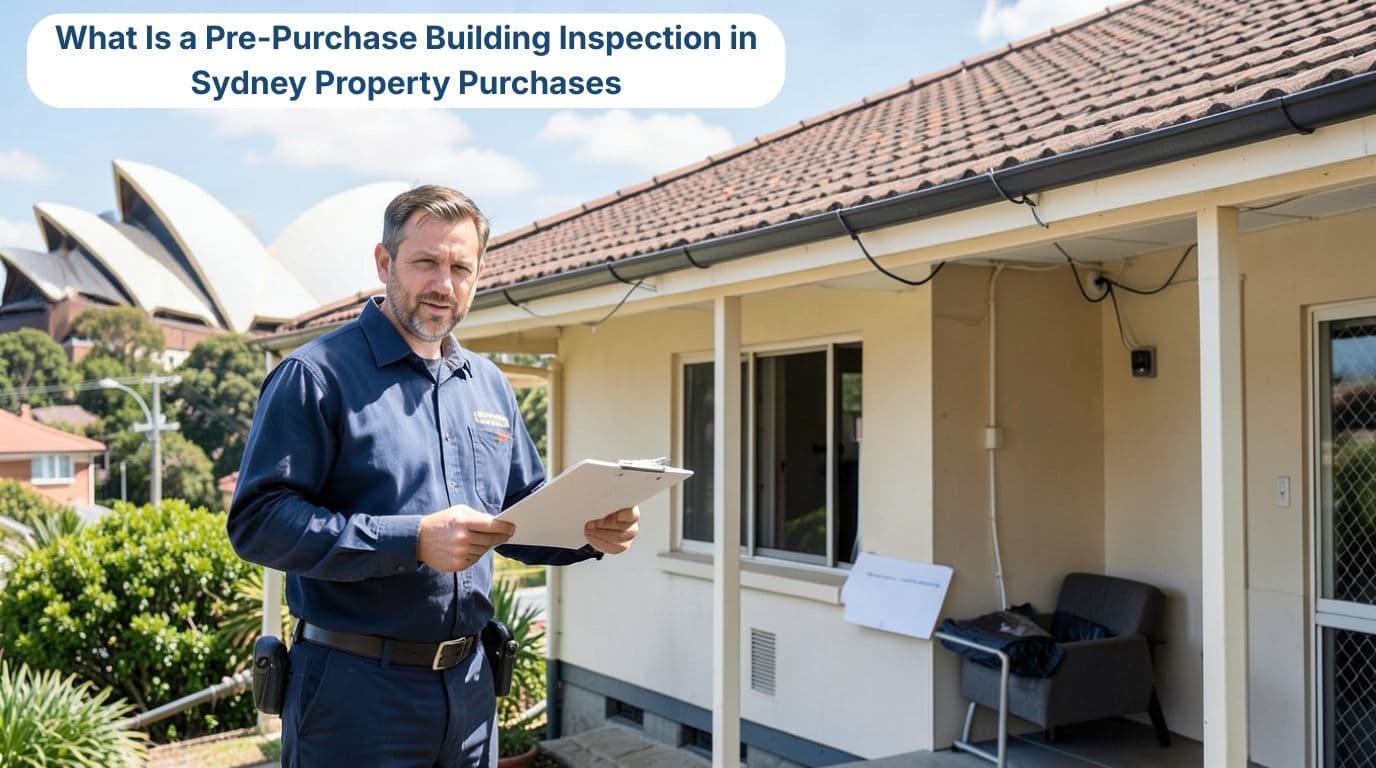 What Is a Pre-Purchase Building Inspection in Sydney Property Purchases